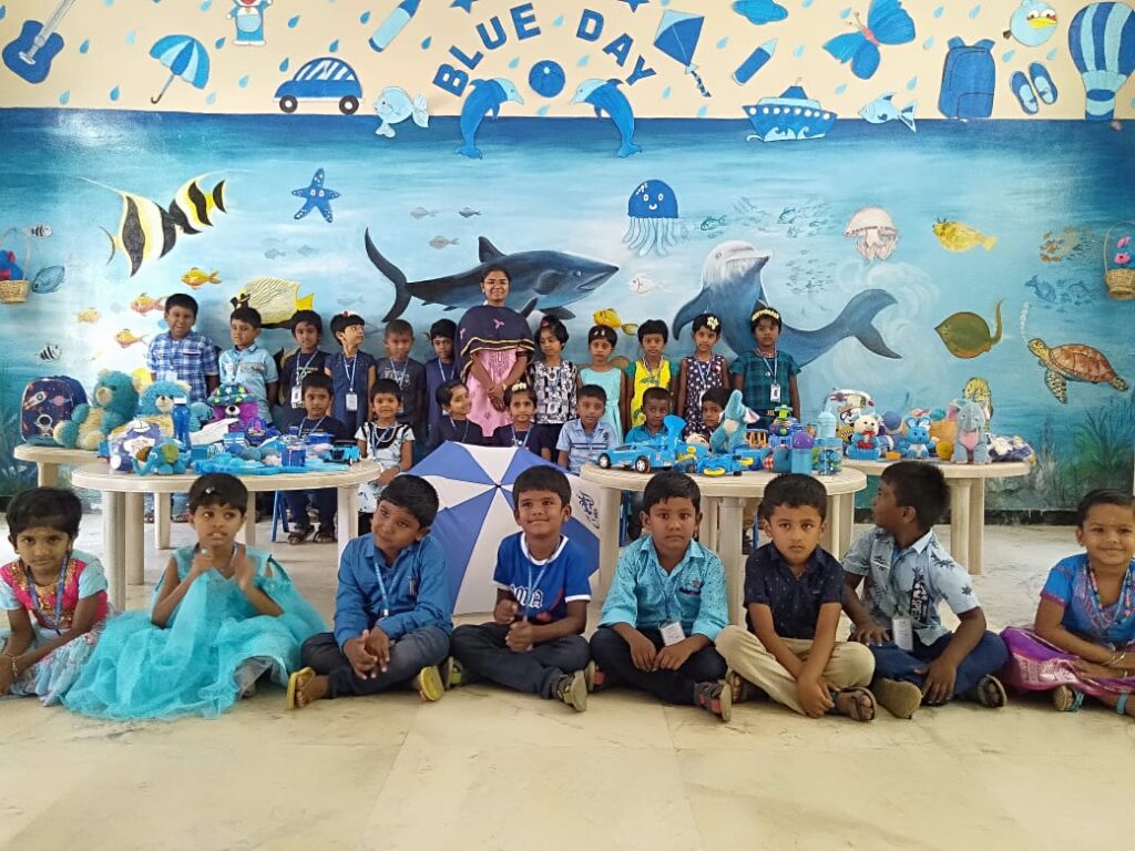 KG Colour Day-Blue Day